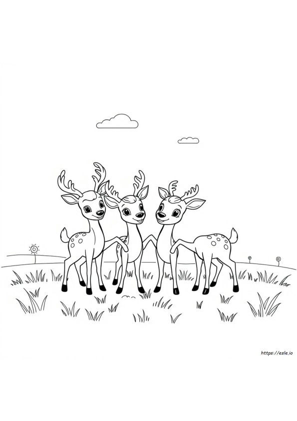 Disegni Da Colorare Nick Jr Deer Squad