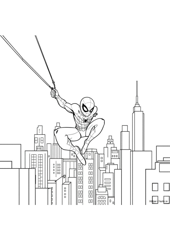 Spiderman Coloring Pages For Toddlers