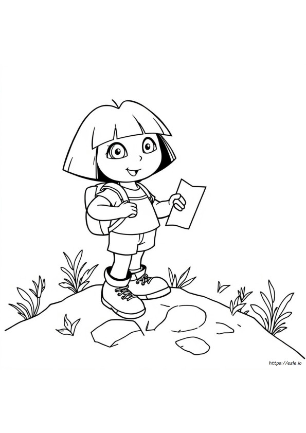 Boots Aus Dora Ausmalbilder