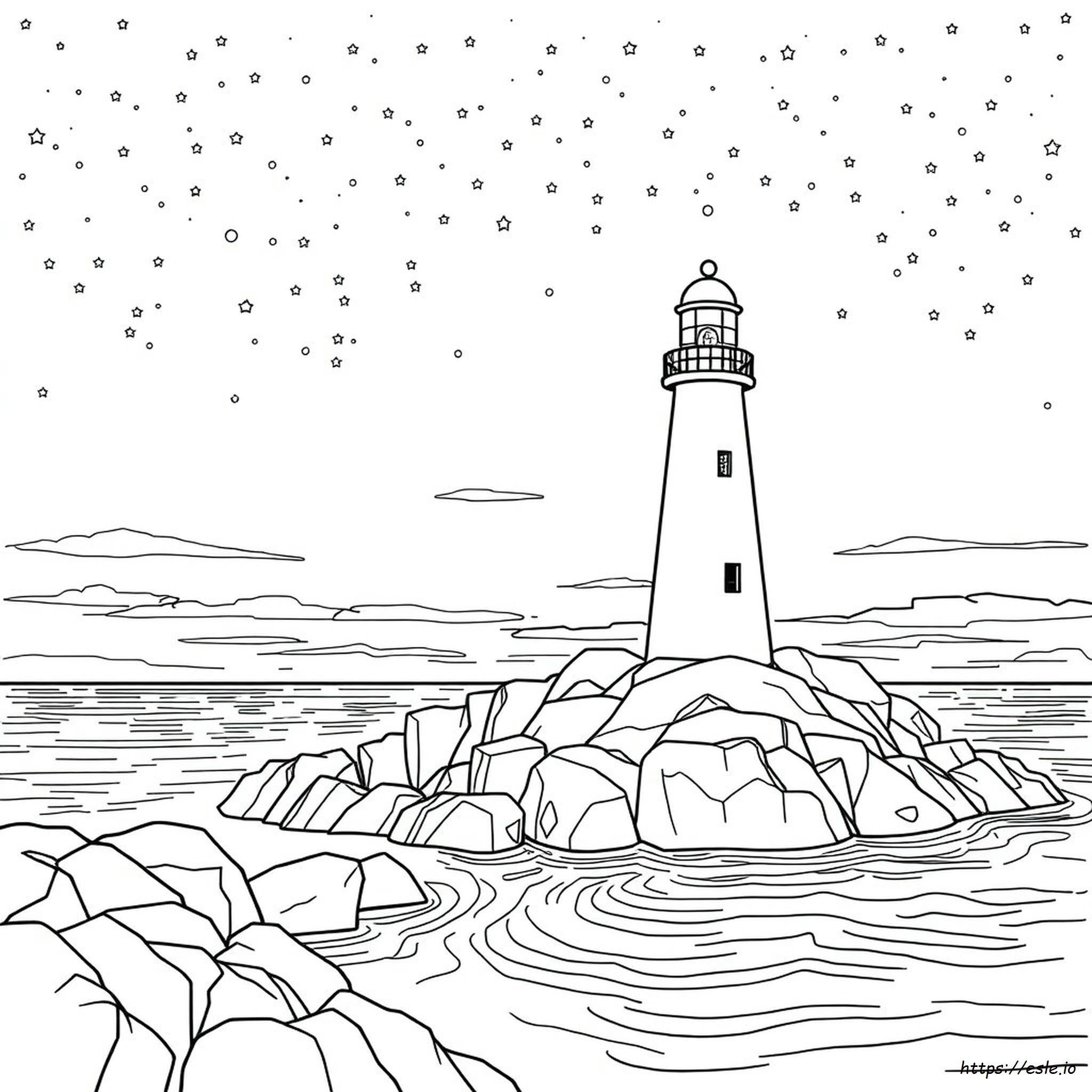 Lighthouse Coloring Pages For Adults