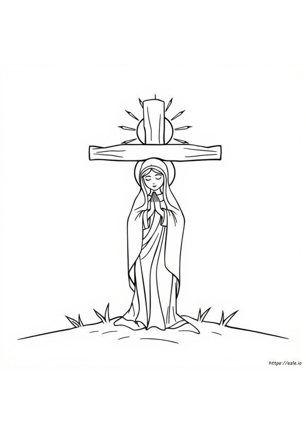 Heilige Maria Ausmalbilder Zum Ausdrucken