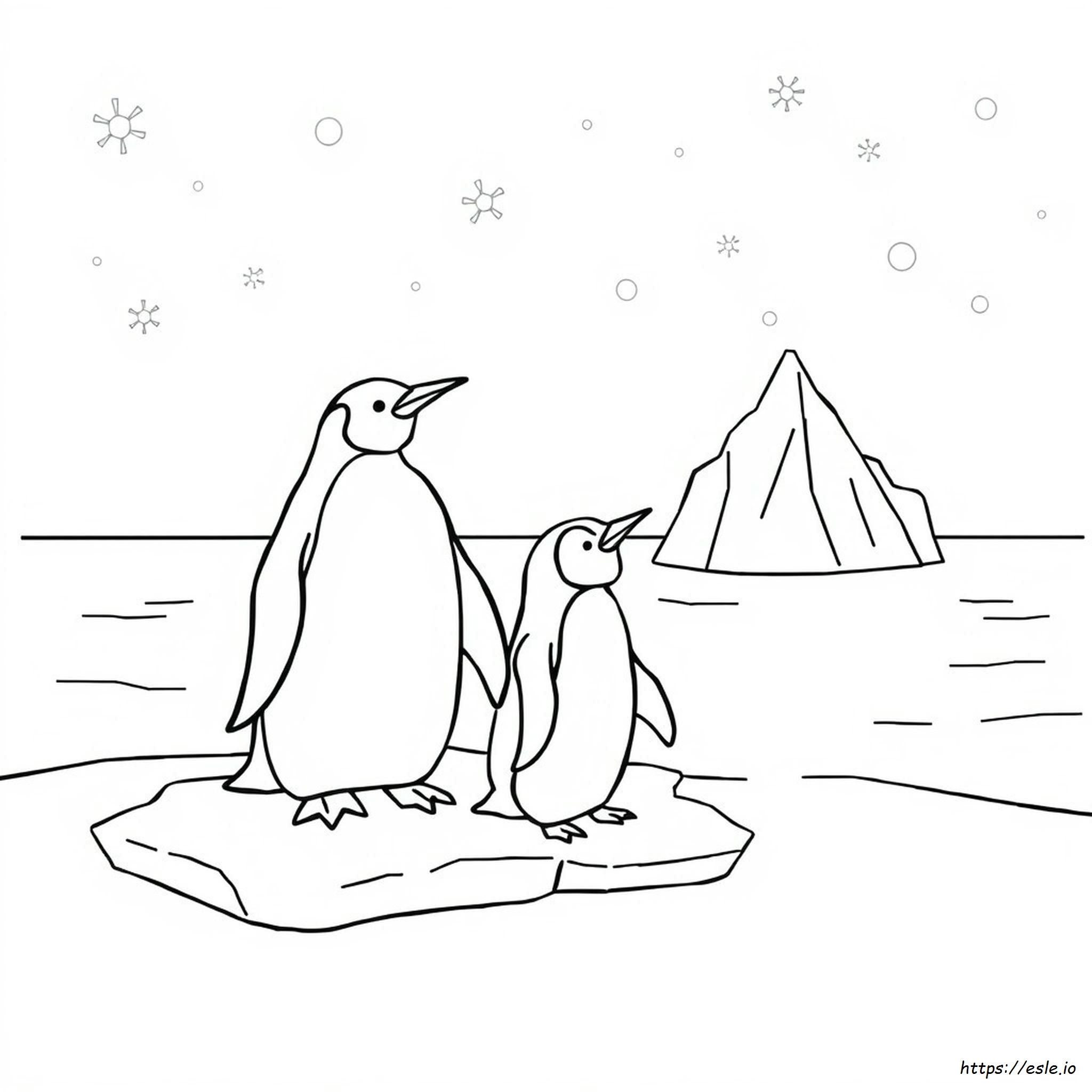 Kostenlose Pinguin Ausmalbilder Zum Ausdrucken