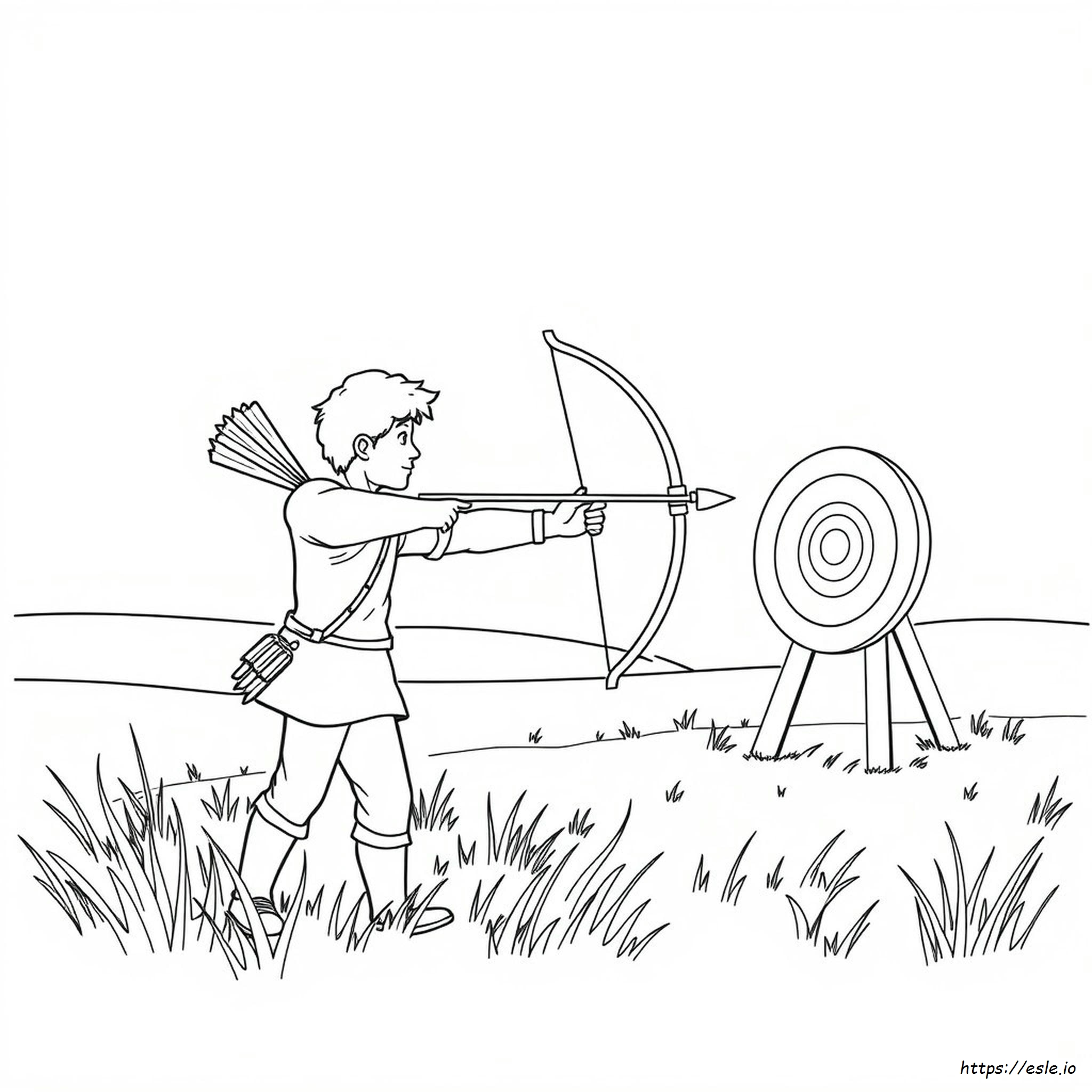 Arrow Coloring Pages Print