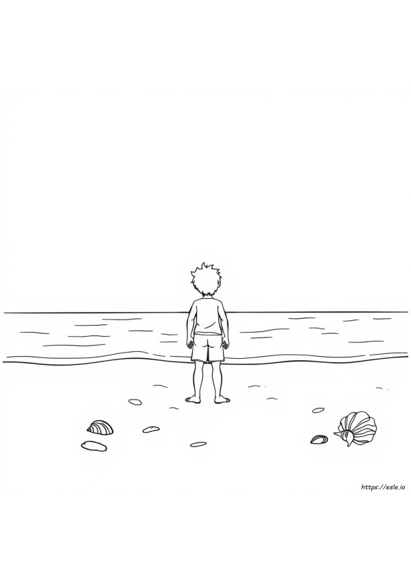 Free Beach Themed Coloring Pages
