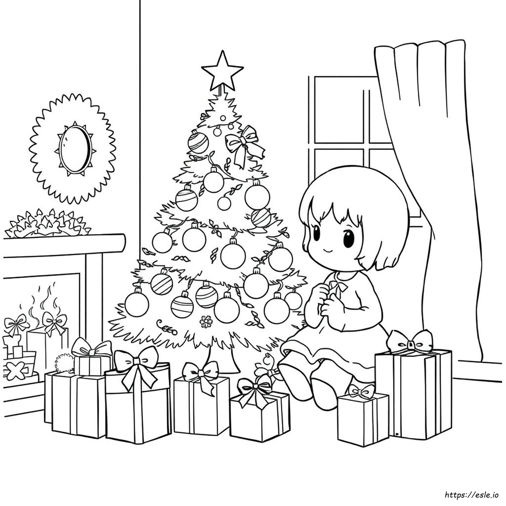 Precious Moments Navideños Para Colorear