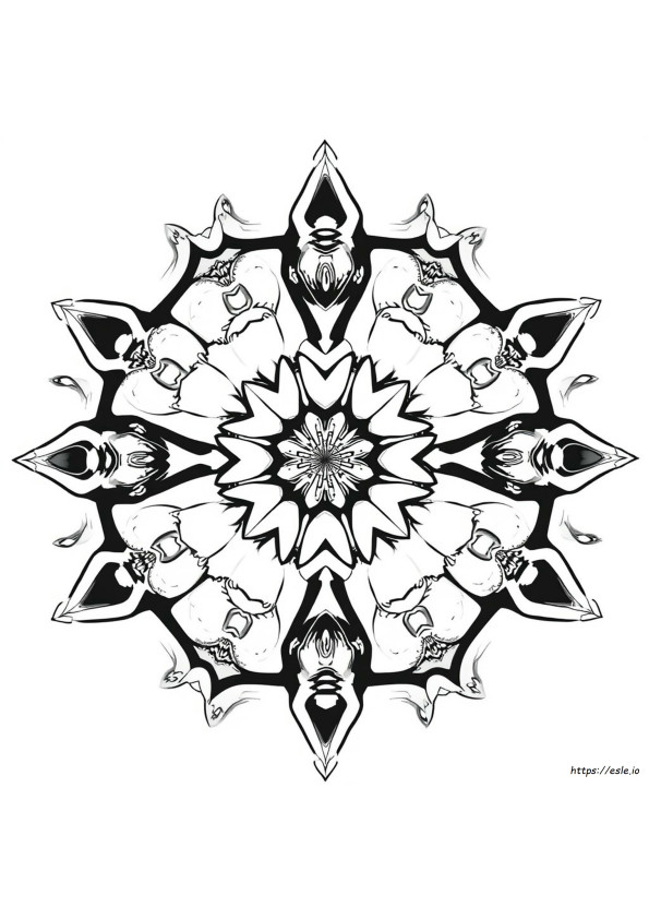 Kaleidoskop Hewan Gambar Mewarnai