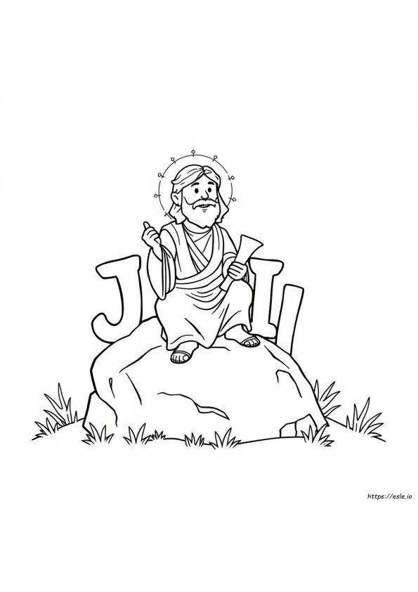 J Mint Jézus Színező