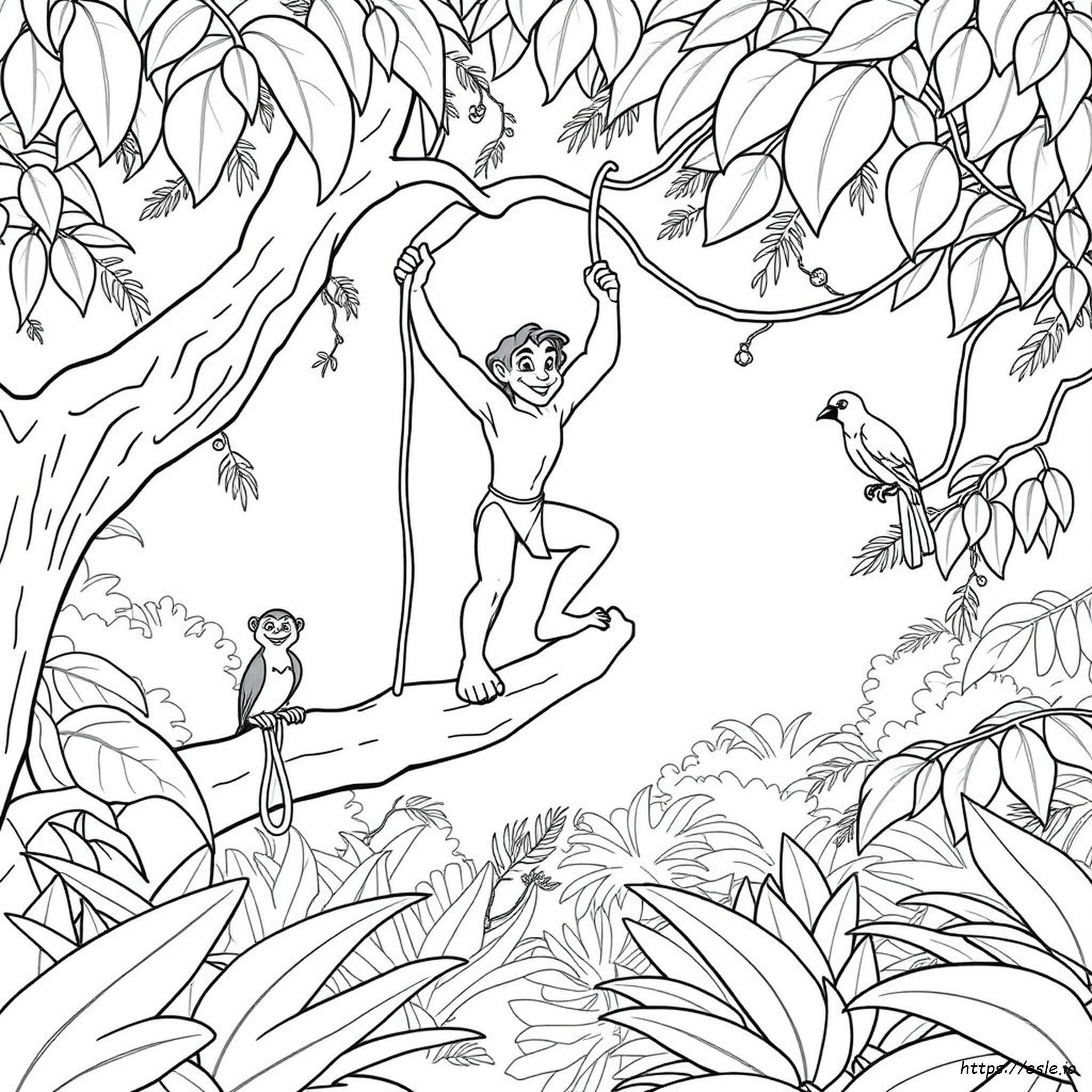 Disney Tarzan Coloring Pages