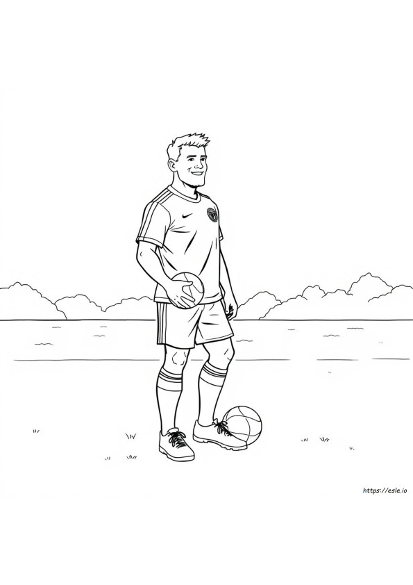 Wayne Rooney Coloring Pages