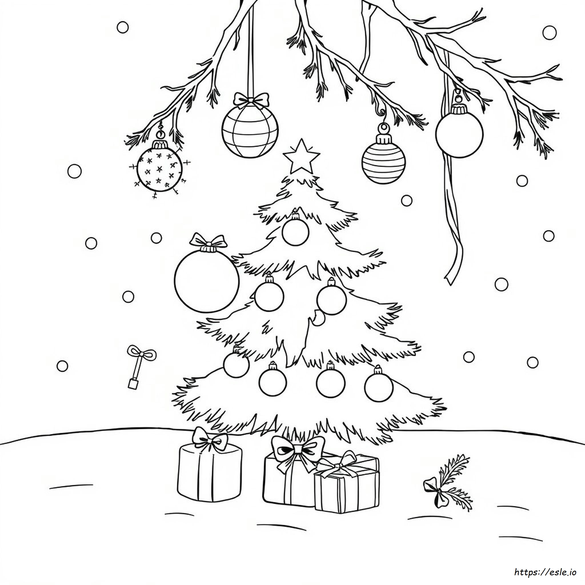 Christmas Bookmark Coloring Pages