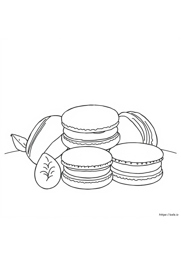 Macaron Colors And Flavors