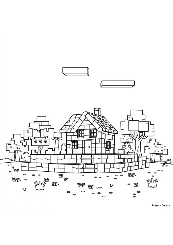 Desene De Colorat Minecraft De Printat