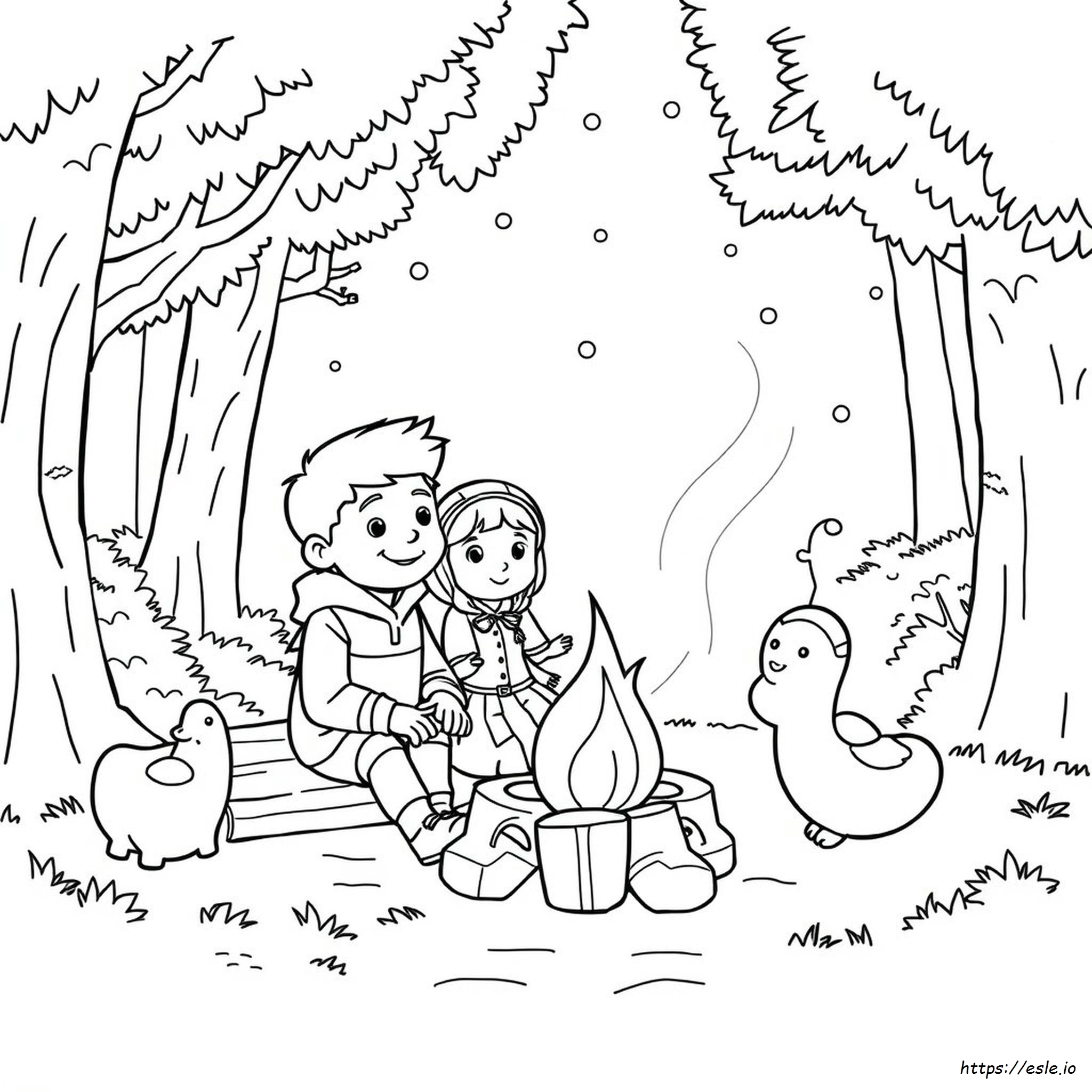 Dibujos De Ben Y Holly Para Colorear
