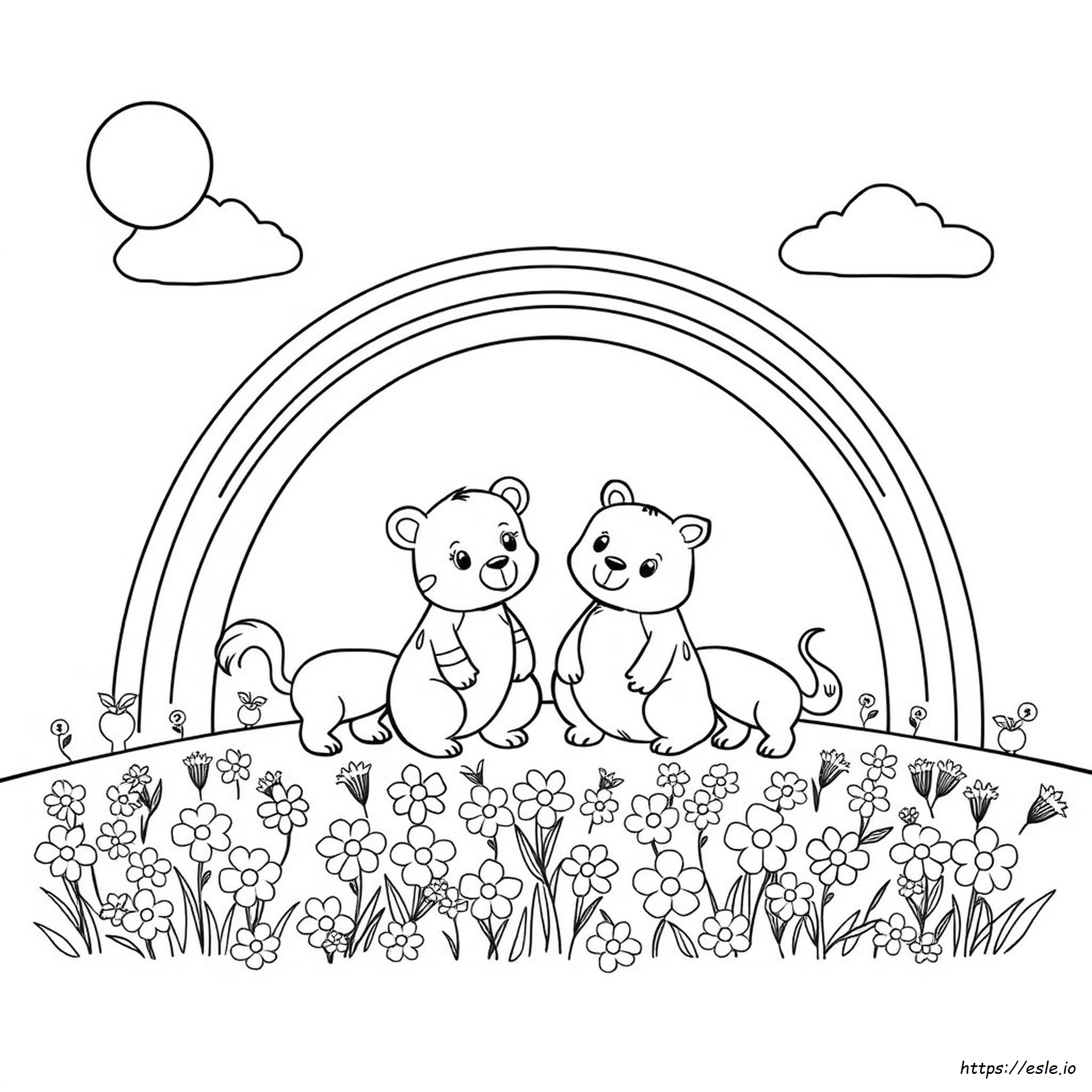 Rainbow Friends Gambar Mewarnai Dapat Dicetak Gratis
