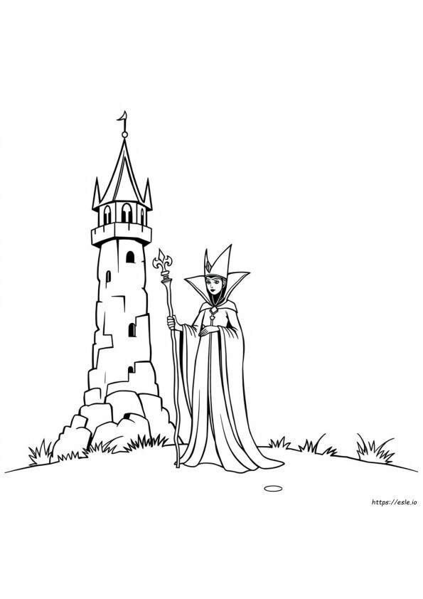 Printable Evil Queen Coloring Pages
