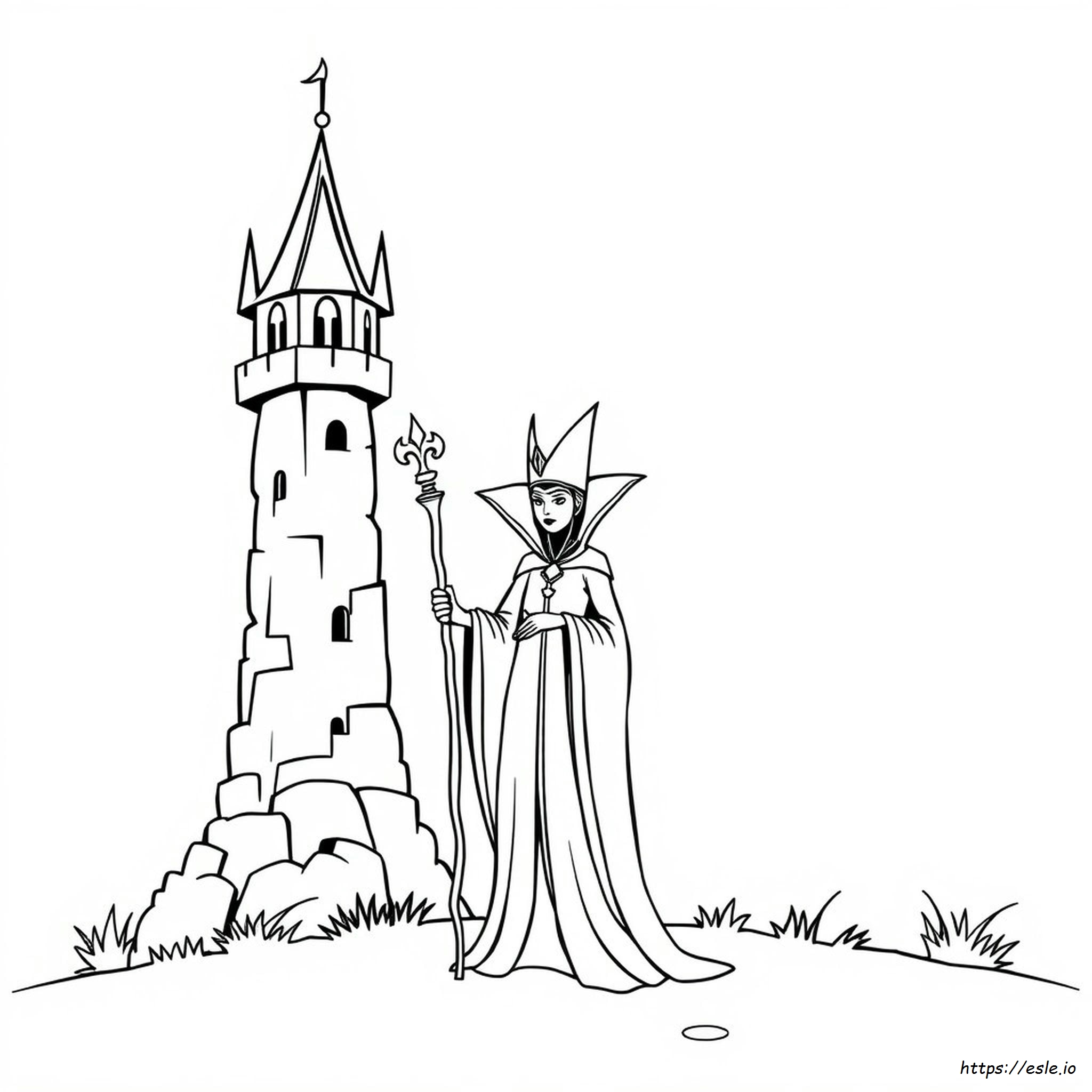 Dibujos De La Reina Malvada Para Colorear E Imprimir