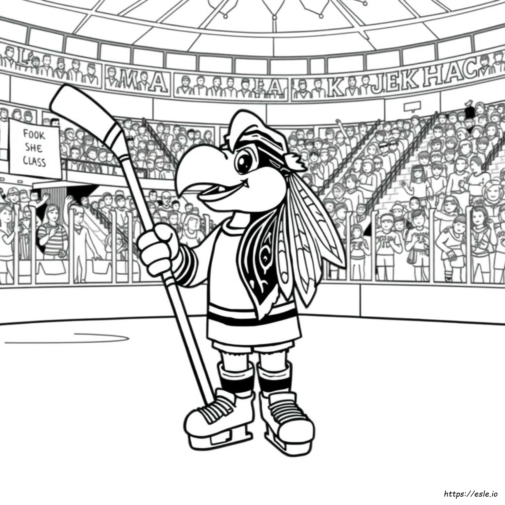 Disegni Da Colorare Dei Blackhawks