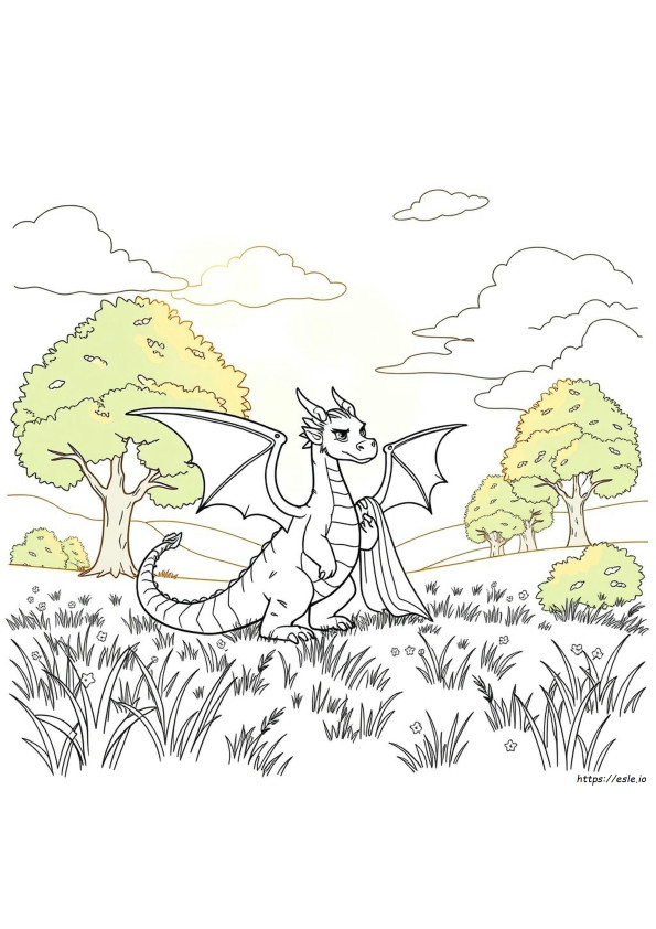Disegni Da Colorare Del Principe Drago