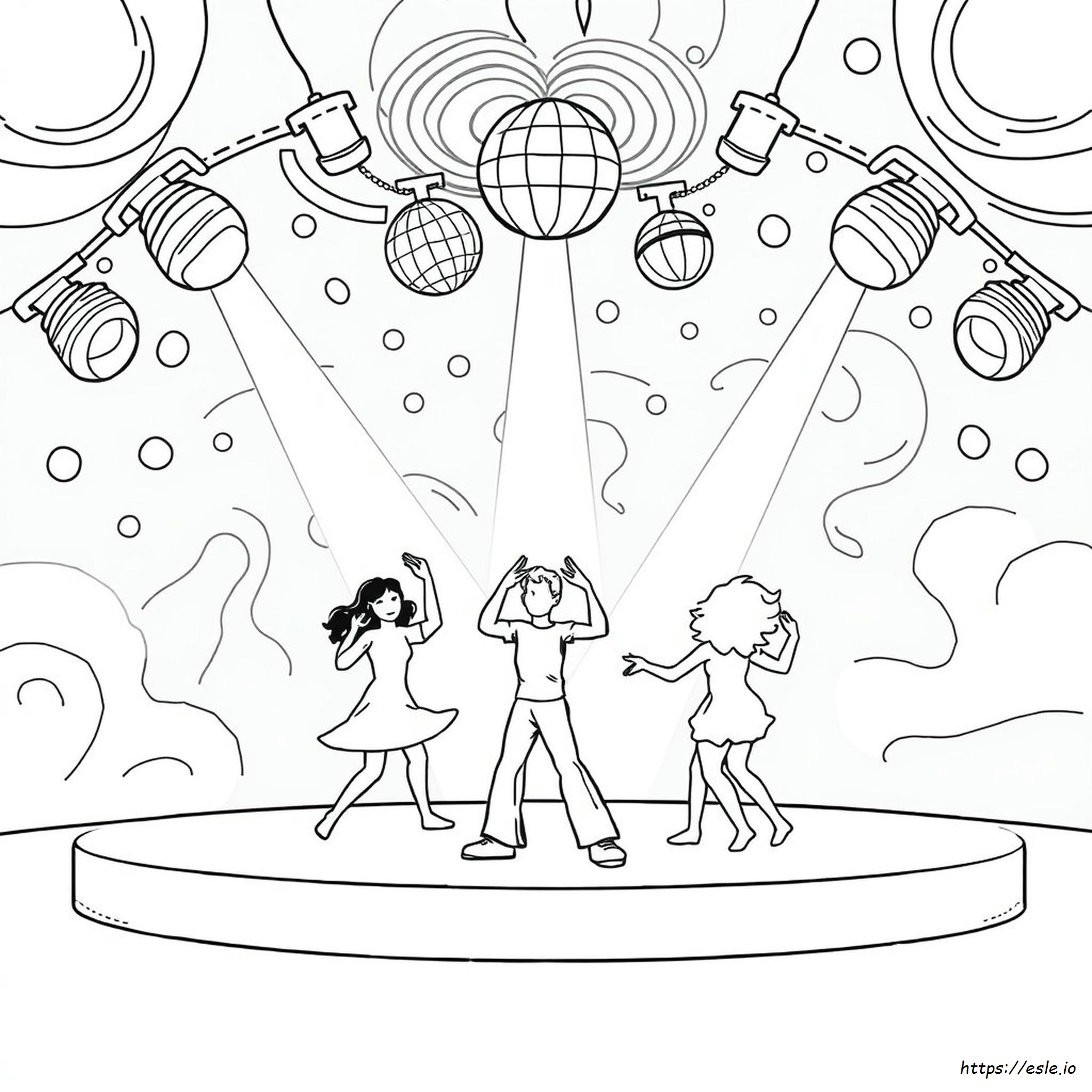 Disko Gambar Mewarnai