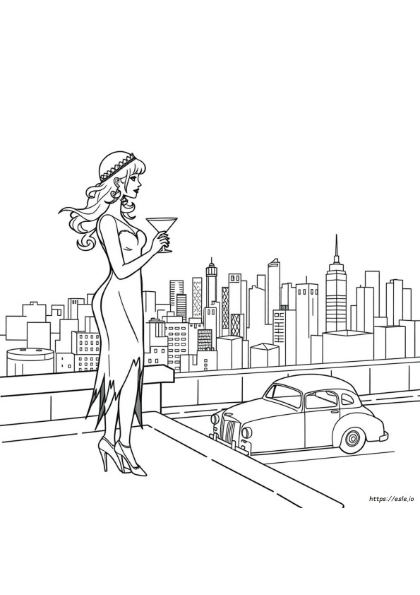 Roaring 20S Coloring Pages