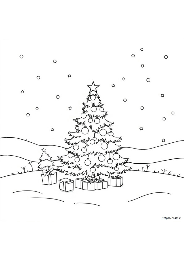 Libro Da Colorare Di Natale: Pagine Perfettamente Portatili
