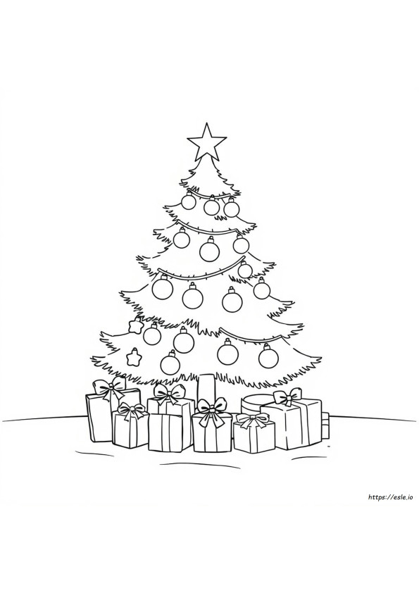 Christmas Background Colouring