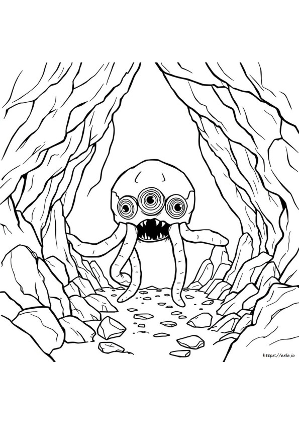 Beholder Da Colorare