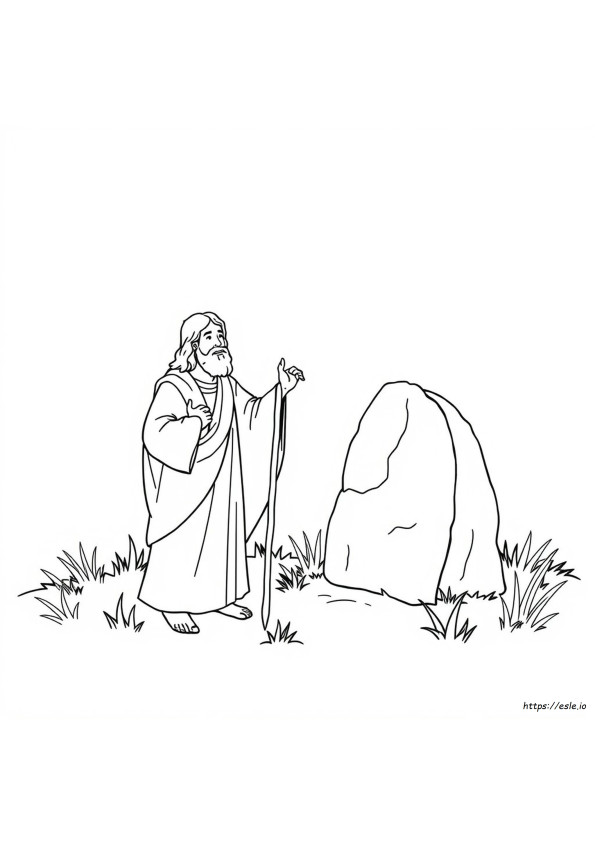 Ele Ressuscitou Desenhos Para Colorir