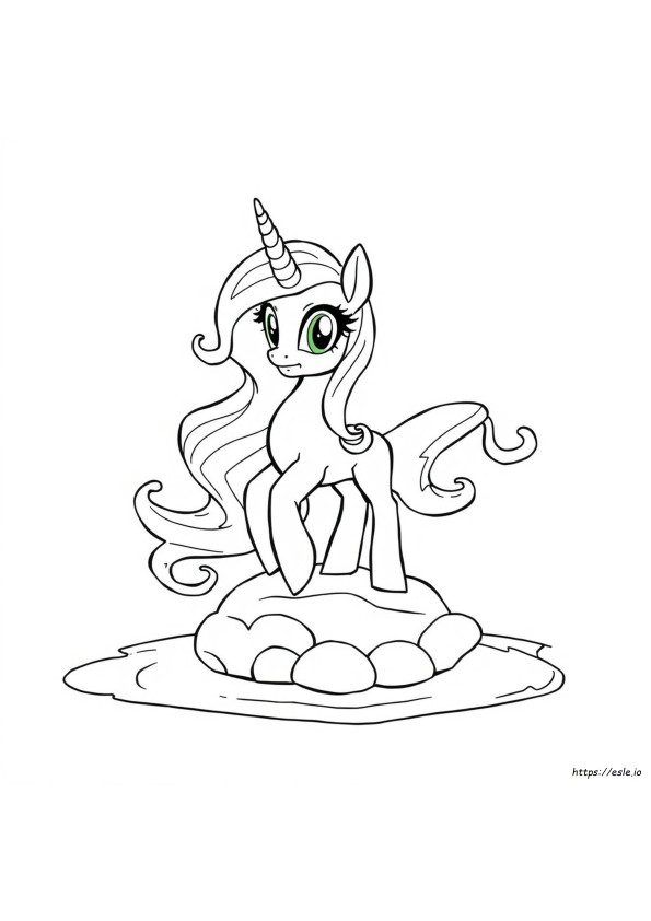 Twilight Sparkle My Little Pony Mermaid Coloring Pages