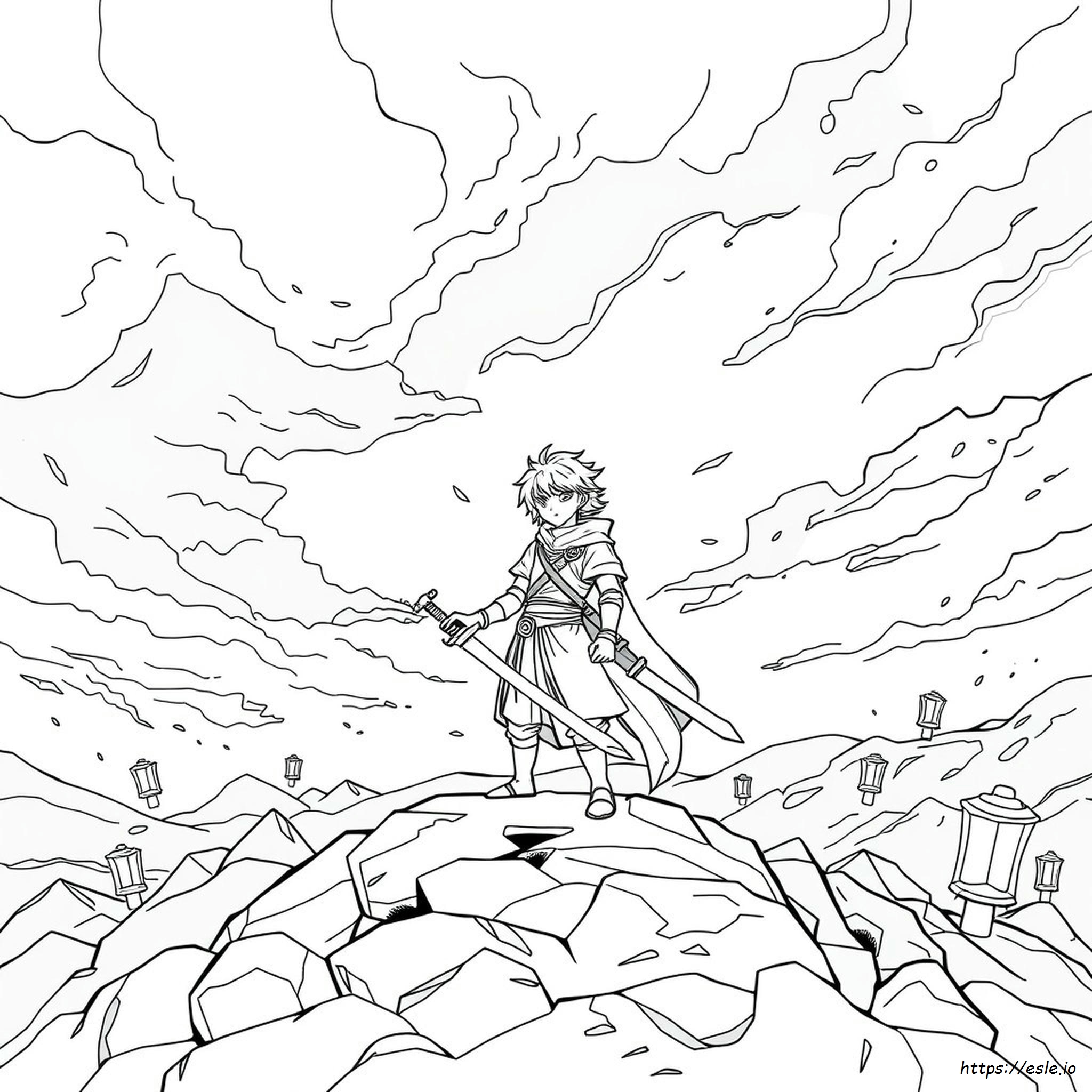 Coloriages Aiger Akabane