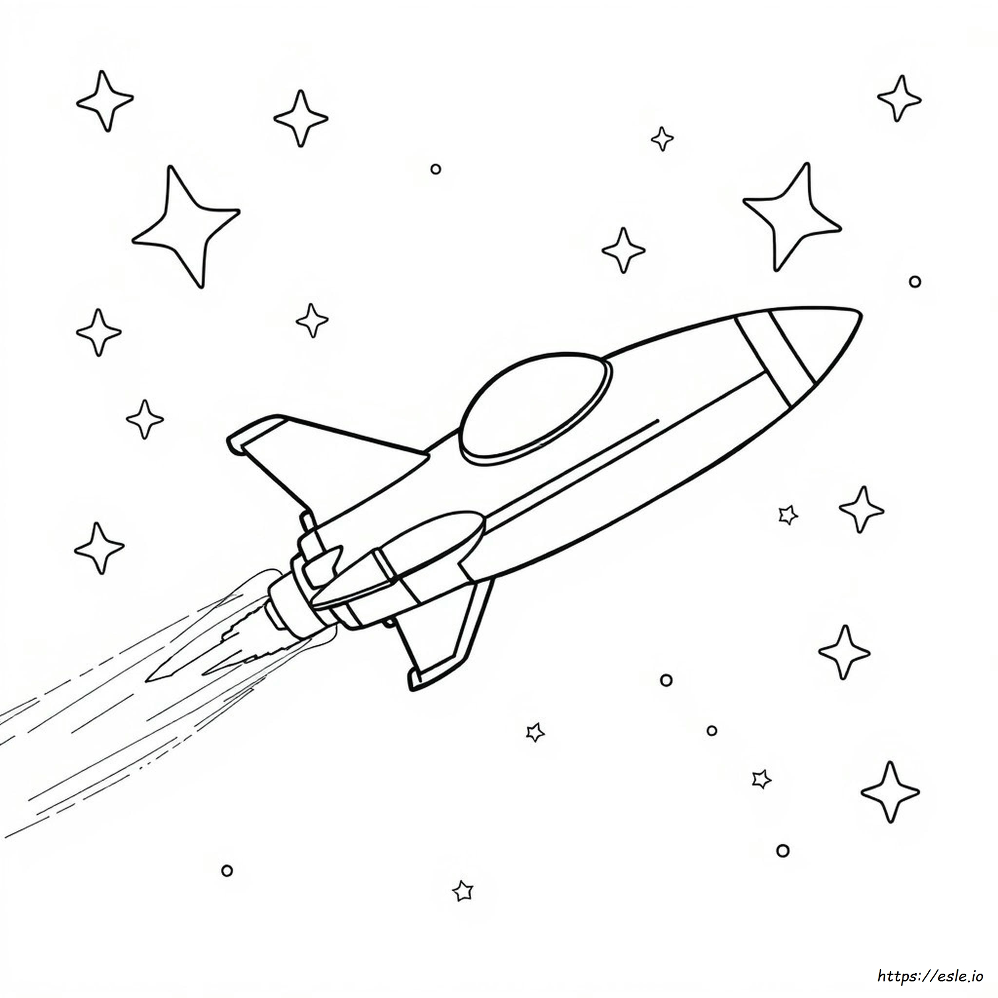 Spaceship Coloring Pages To Print