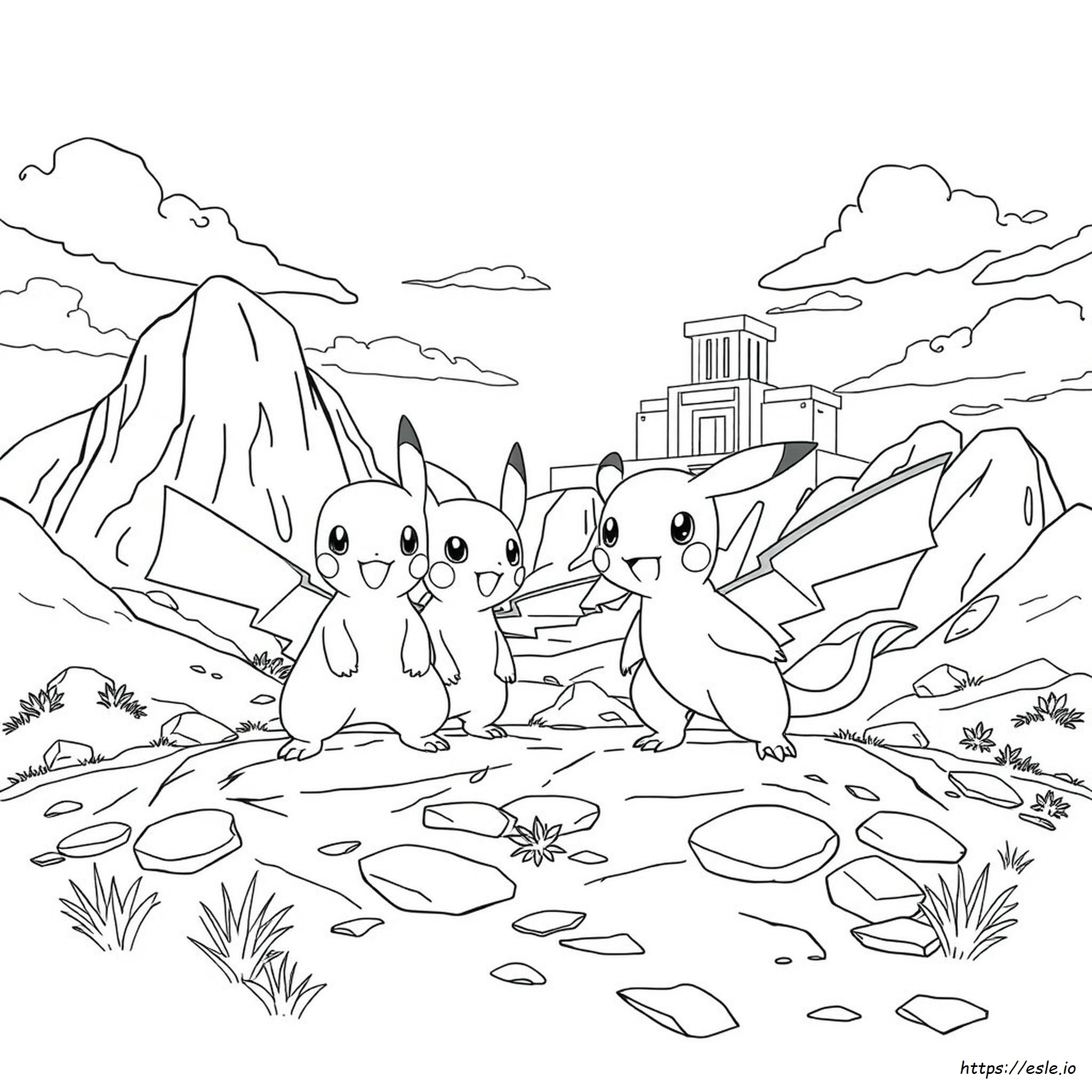 Pokemon Advanced Coloring Pages