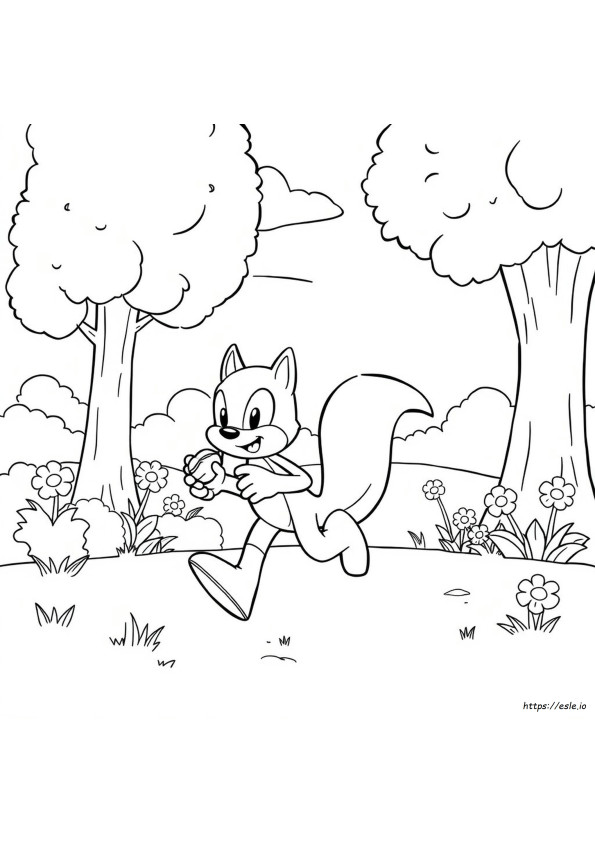 Sonic 1 Coloring Pages