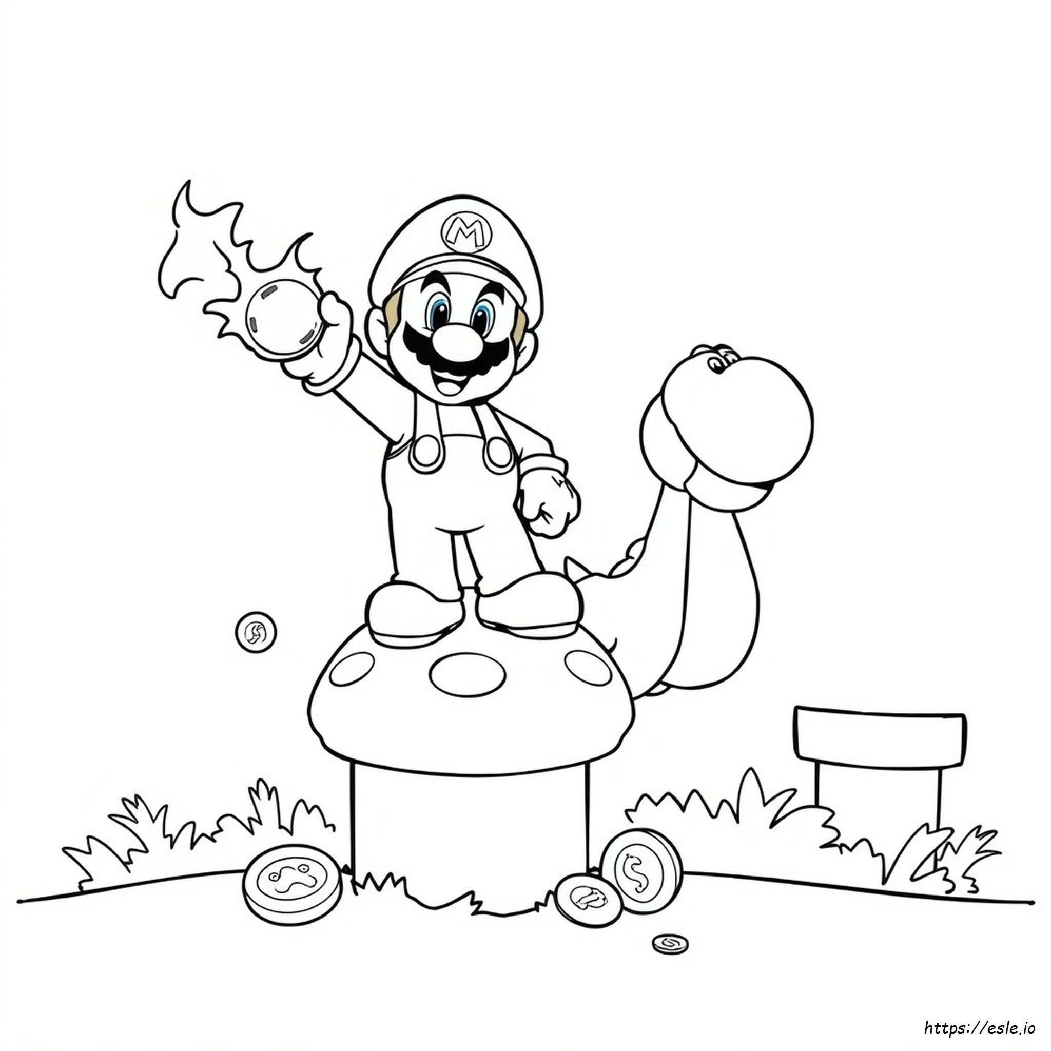 Mario 2 Ausmalbilder