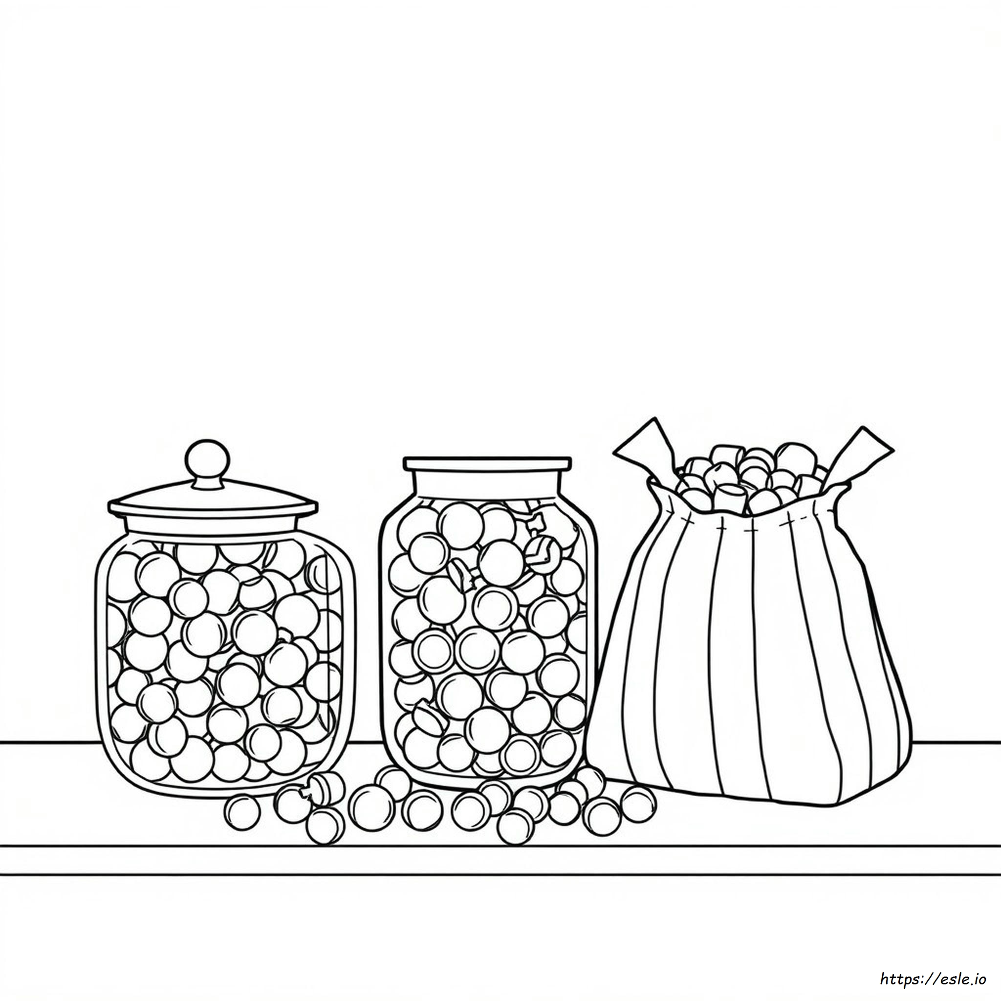 Candy Colouring Pictures