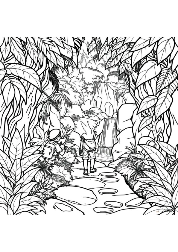 Adventure Coloring Pages For Kids
