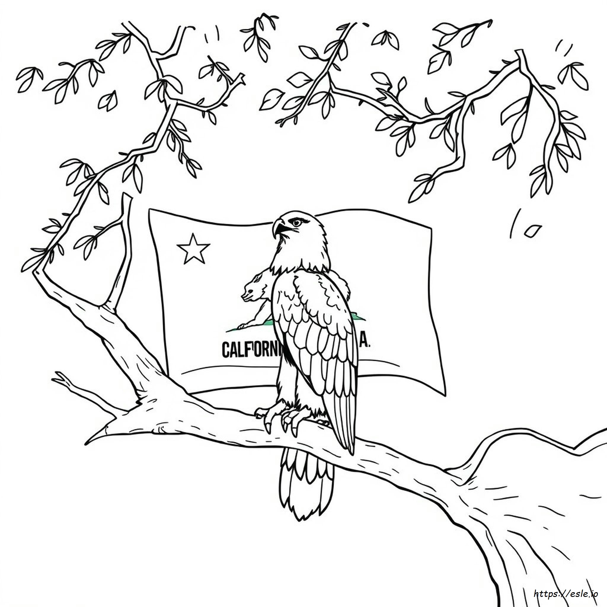 California State Bird Coloring Page