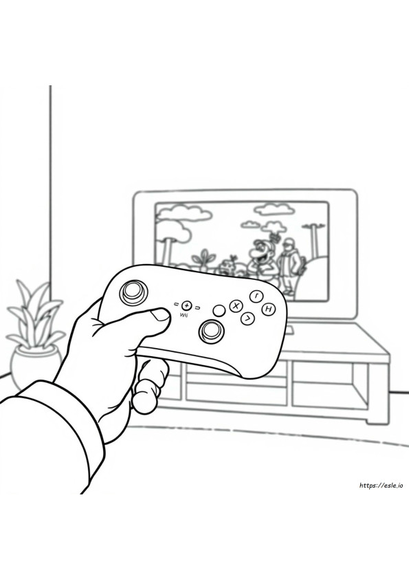 Wii Para Colorir