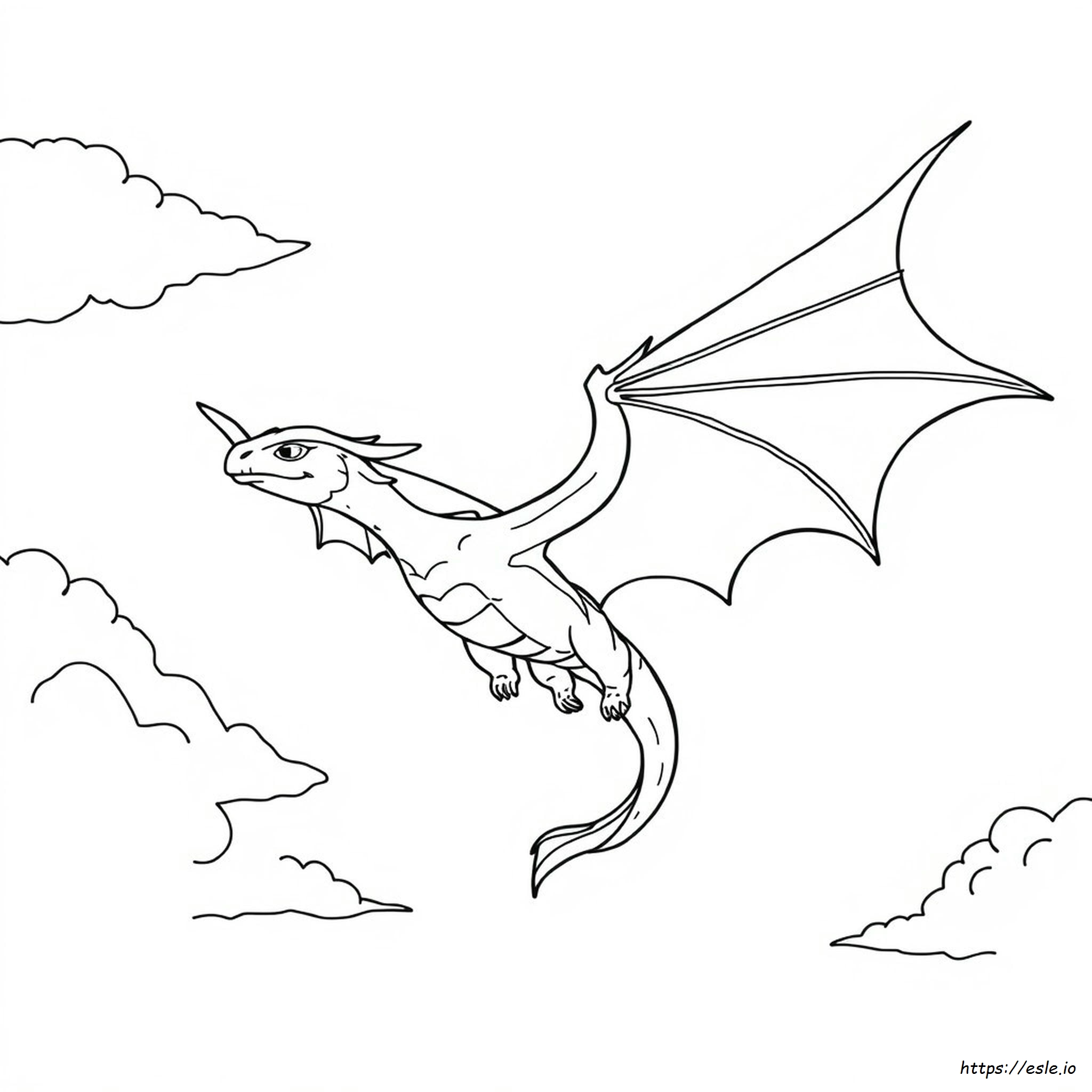 Disegni Da Colorare Drago Ali Di Fuoco Silkwing