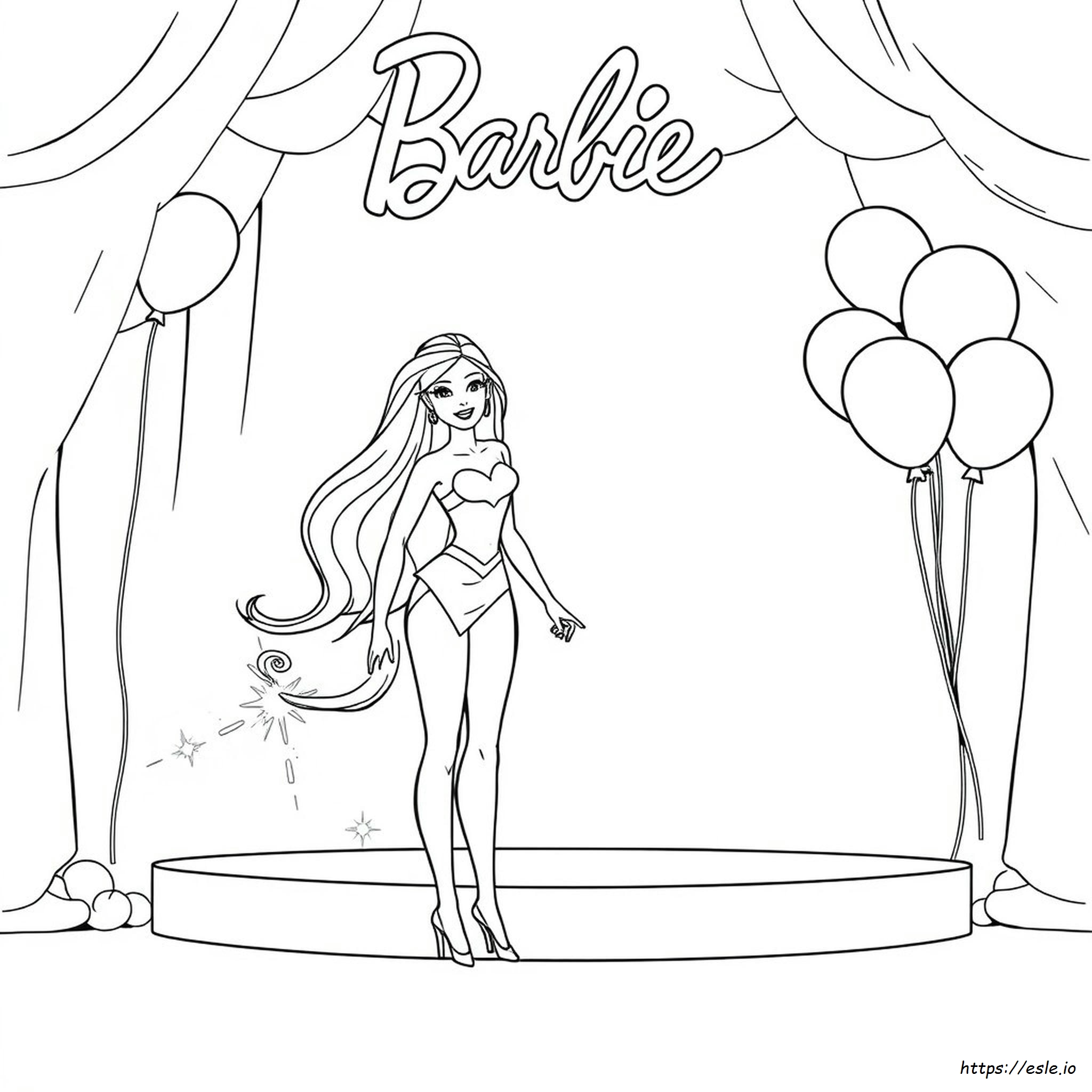 Coloriage Film Barbie