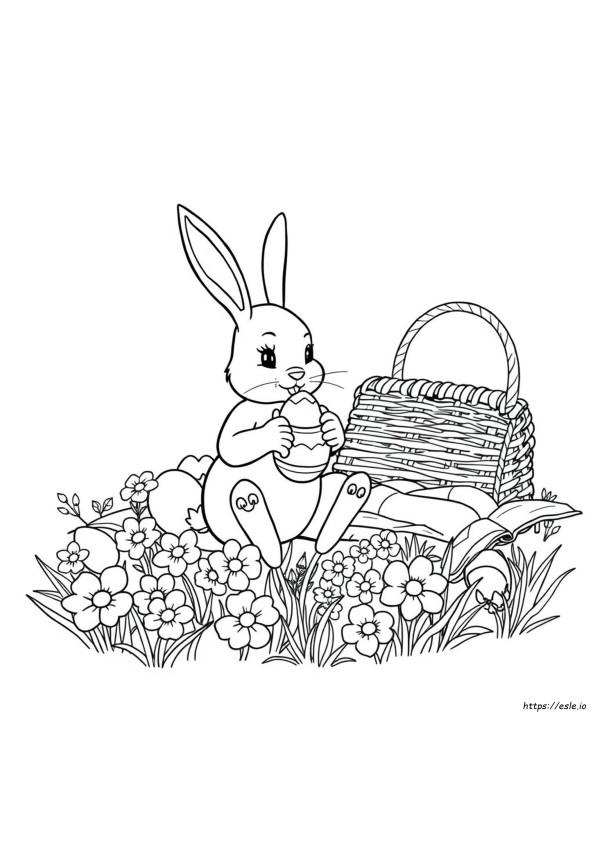 Páginas Para Colorear Detalladas De Pascua