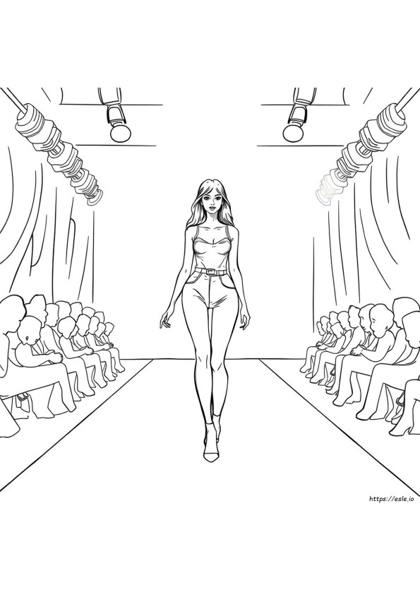 Top Model Coloring