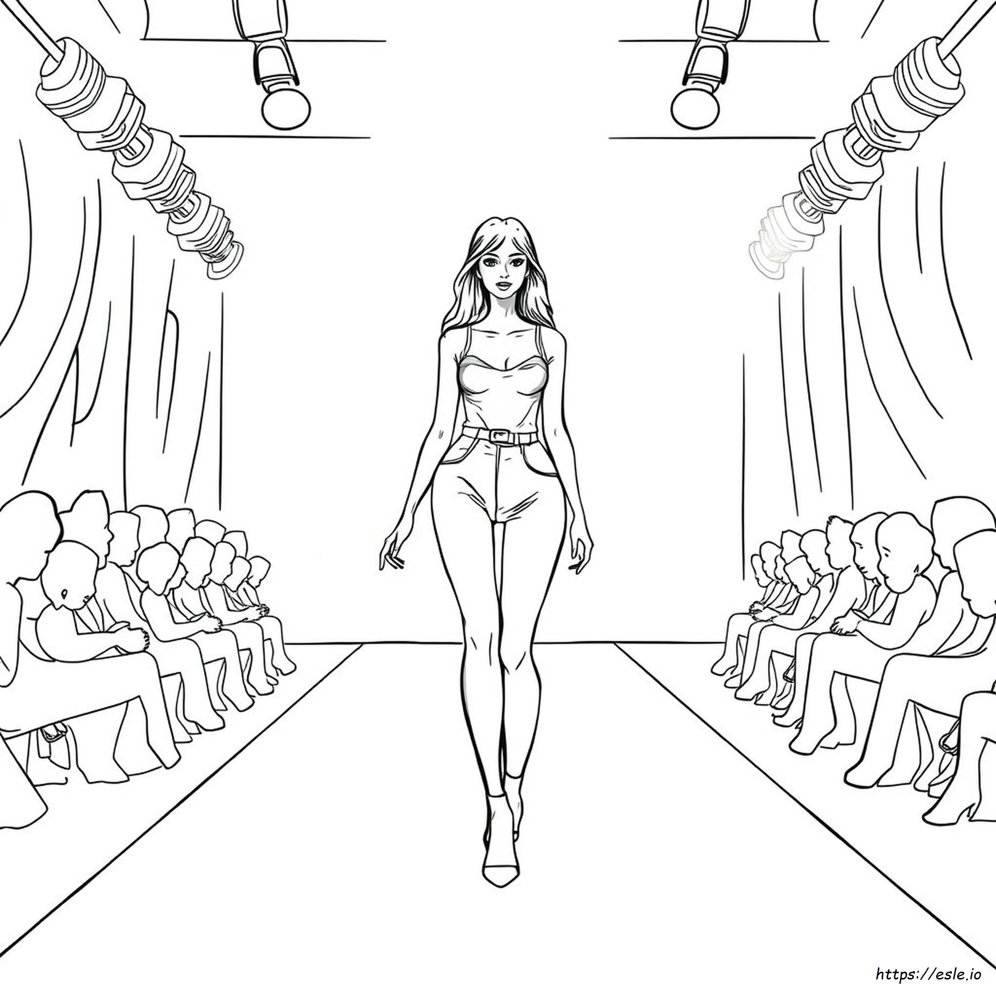 Modelo Para Colorear