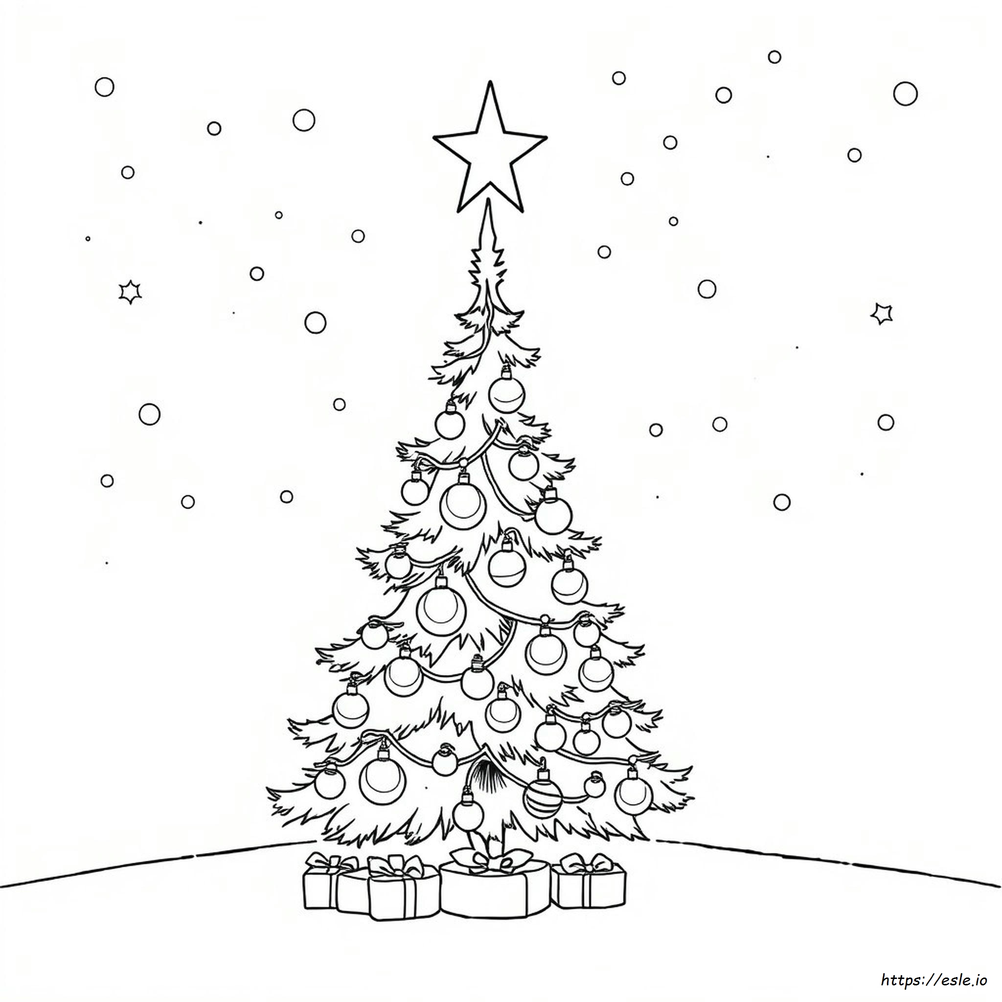 High Resolution Christmas Coloring Pages