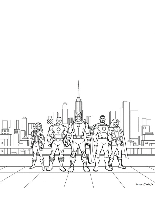 Avengerscoloring Pages