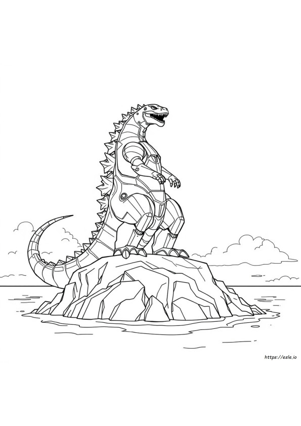 Mechagodzilla: Disegni Da Colorare E Stampare 2021