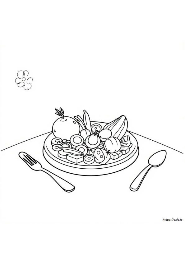 Cibo Da Colorare