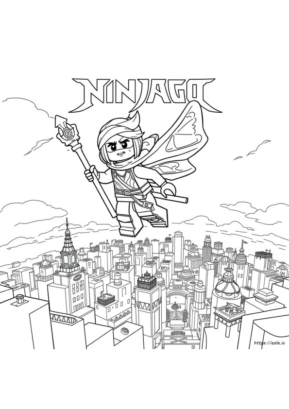 Kolorowanki Lego Ninjago Aspheera