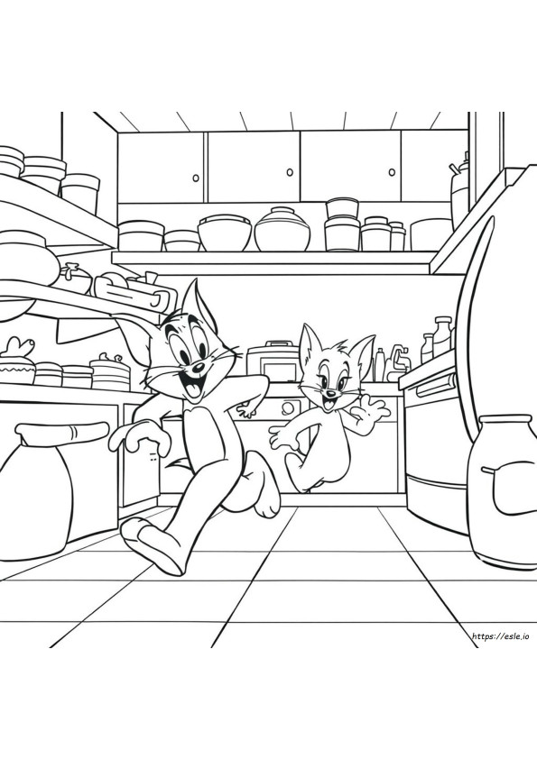 Tom And Jerry Coloring Pages Pdf