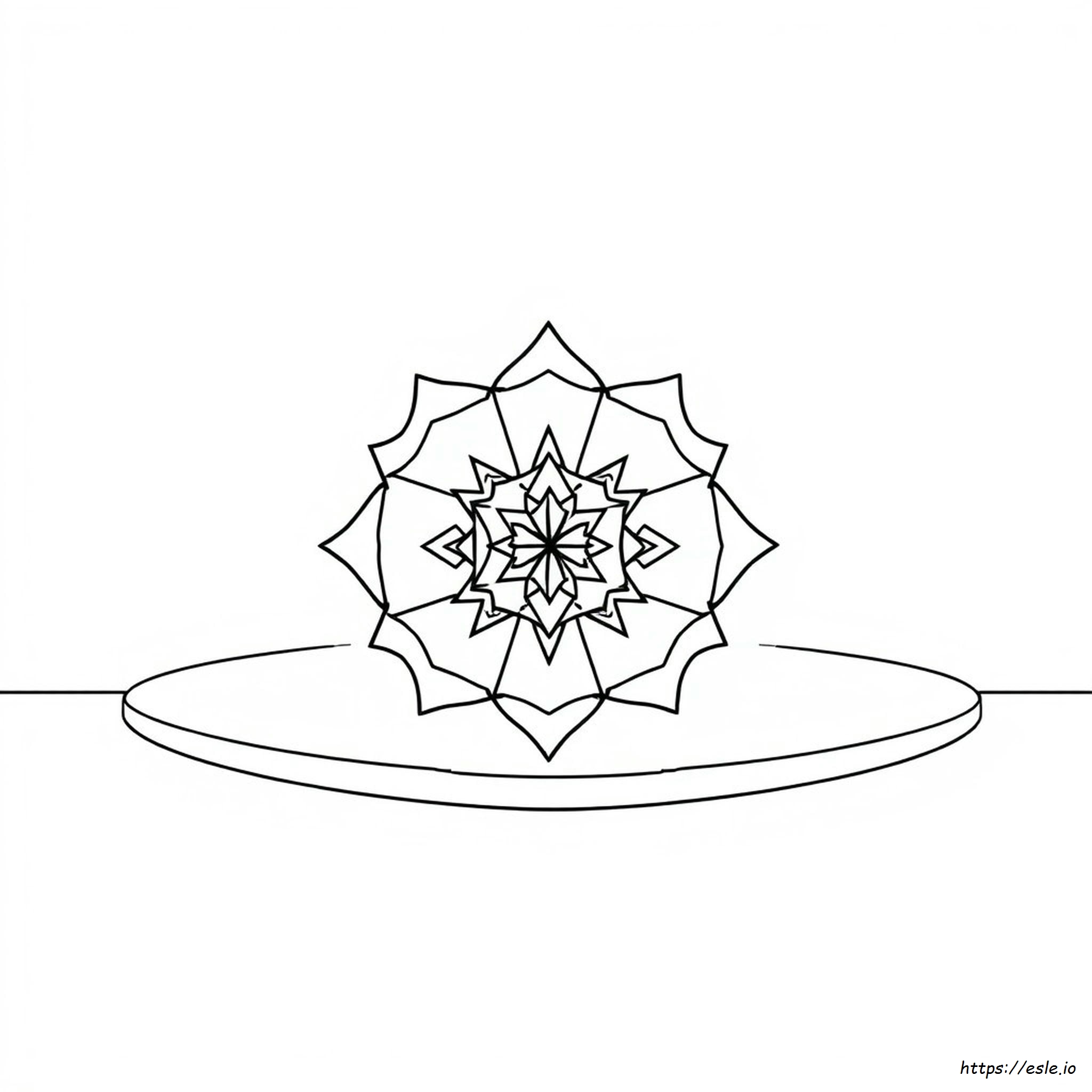 Printable Sacred Geometry Coloring Pages